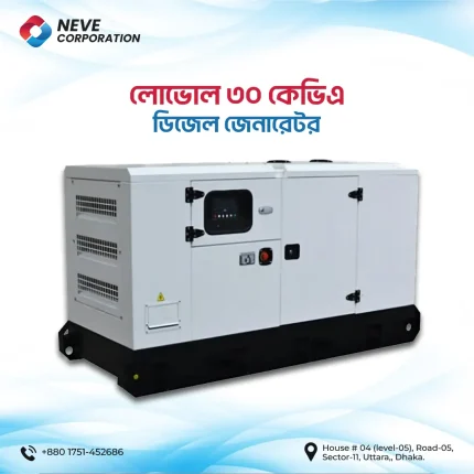 Lovol 30 KVA / 24 KW Diesel Generator