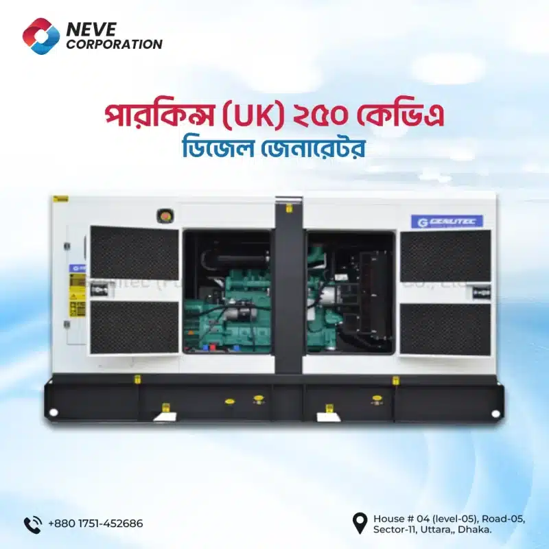 Perkins (UK) 250 kVA / 200 kW Diesel Generator