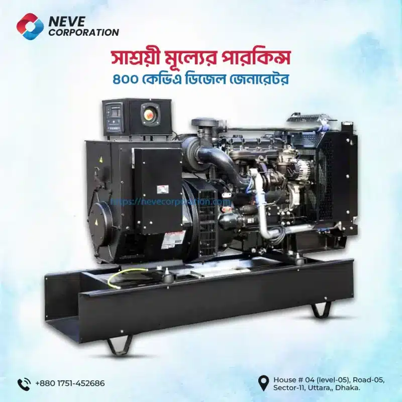 Perkins 400 kVA / 320 kW Diesel Generator