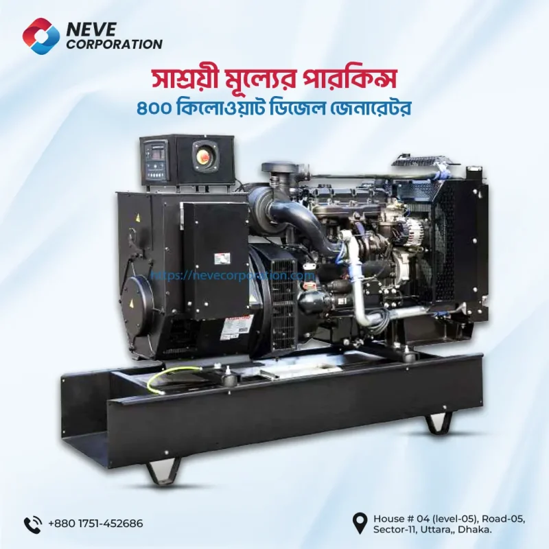 Perkins 500 kVA/400 kW Diesel Generator