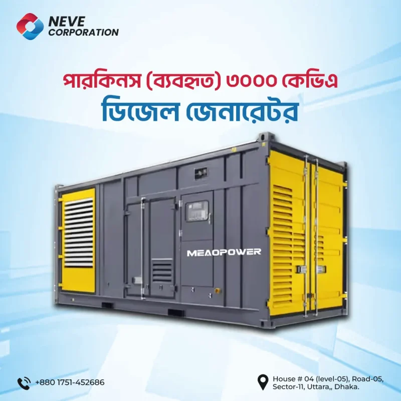 Perkins 3000 kVA / 2400 kW Diesel Generator
