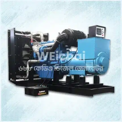 Weichai 688 kVA / 550 kW Diesel Generator